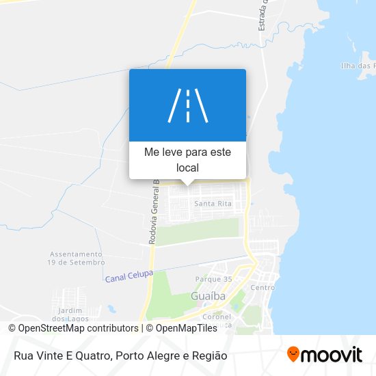 Rua Vinte E Quatro mapa