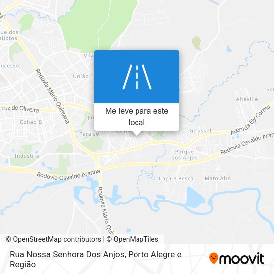 Rua Nossa Senhora Dos Anjos mapa