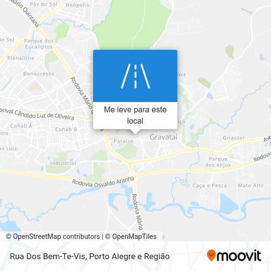 Rua Dos Bem-Te-Vis mapa