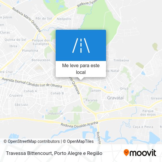 Travessa Bittencourt mapa