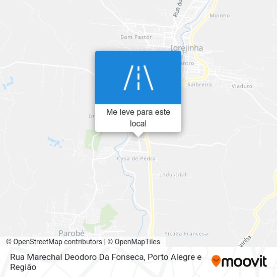 Rua Marechal Deodoro Da Fonseca mapa