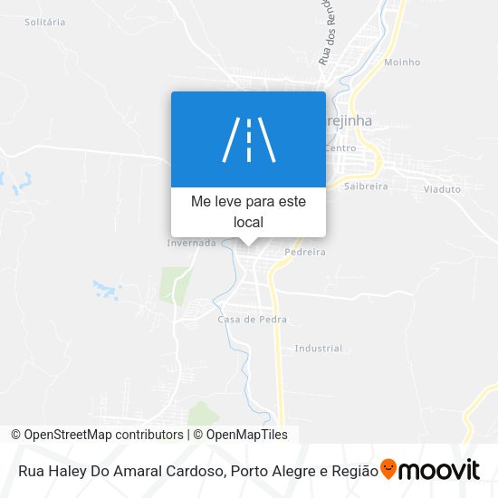 Rua Haley Do Amaral Cardoso mapa