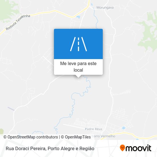 Rua Doraci Pereira mapa