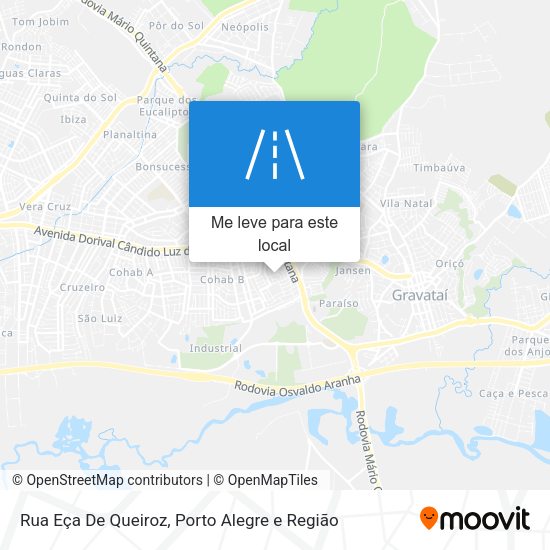Rua Eça De Queiroz mapa