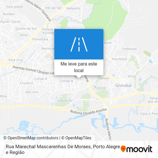 Rua Marechal Mascarenhas De Moraes mapa