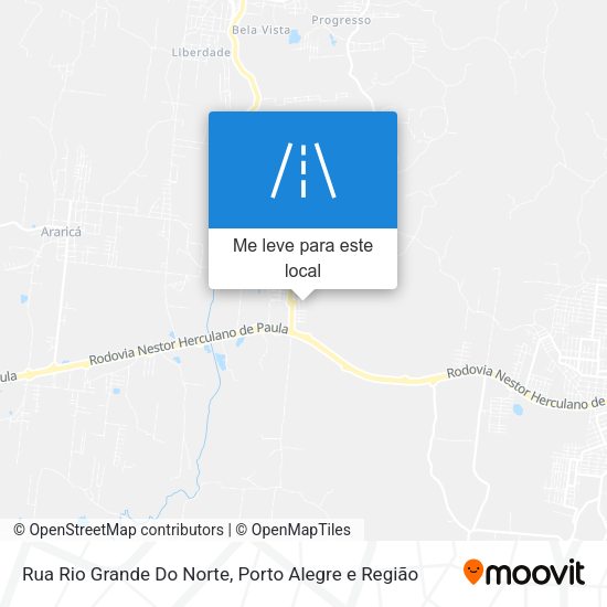 Rua Rio Grande Do Norte mapa