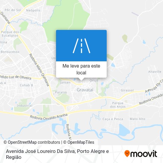 Avenida José Loureiro Da Silva mapa