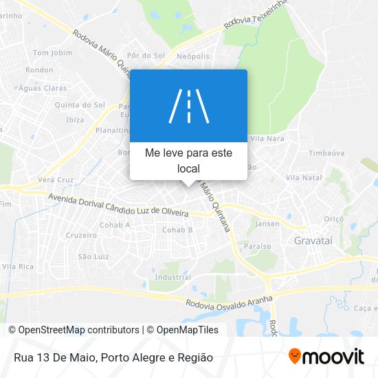 Rua 13 De Maio mapa