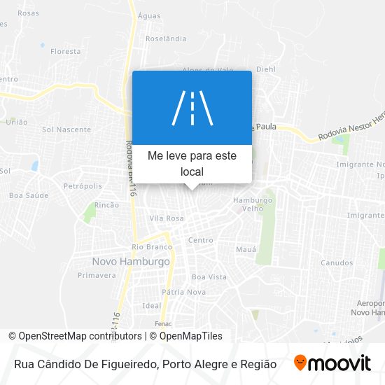 Rua Cândido De Figueiredo mapa