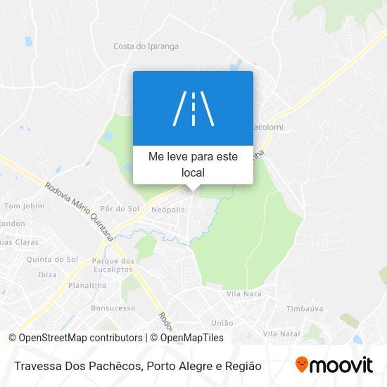 Travessa Dos Pachêcos mapa