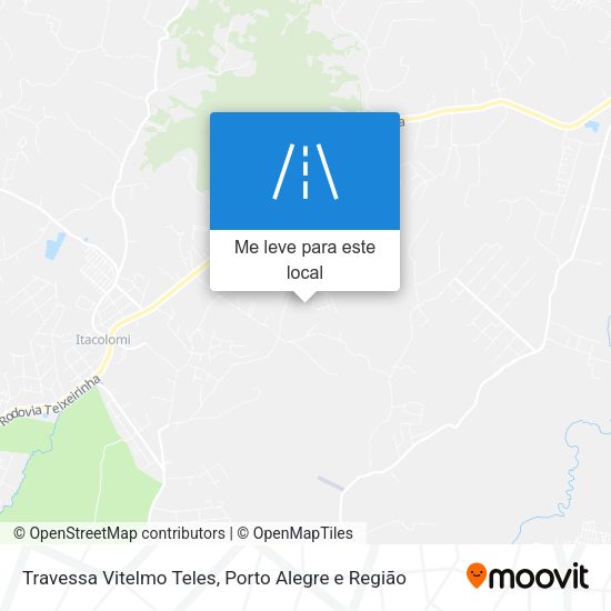 Travessa Vitelmo Teles mapa
