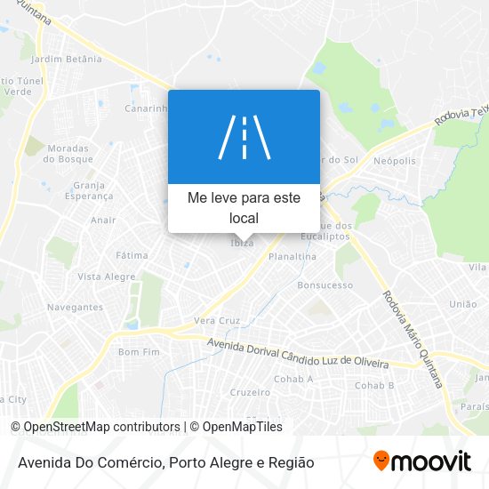 Avenida Do Comércio mapa