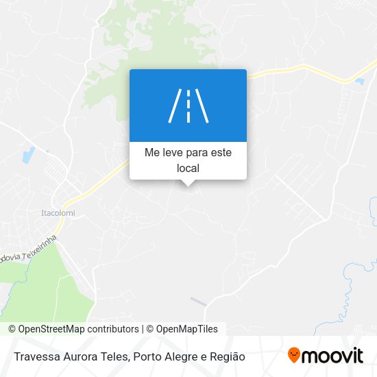Travessa Aurora Teles mapa