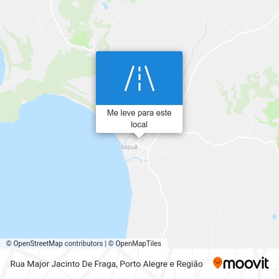 Rua Major Jacinto De Fraga mapa