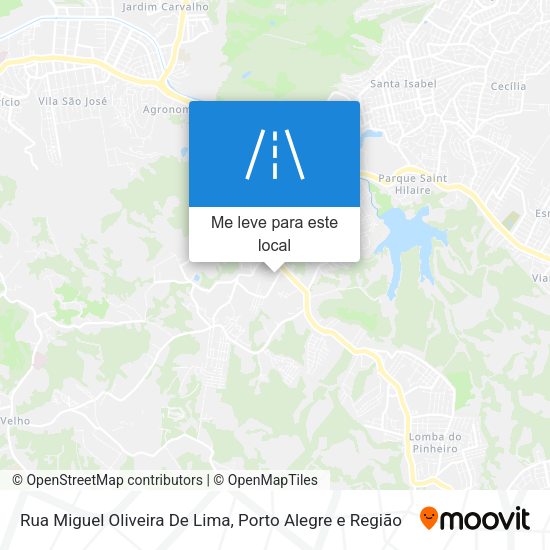 Rua Miguel Oliveira De Lima mapa