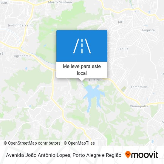Avenida João Antônio Lopes mapa