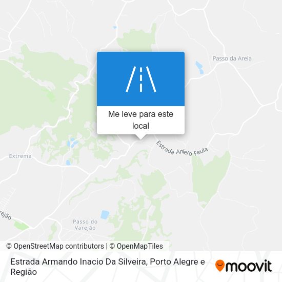 Estrada Armando Inacio Da Silveira mapa