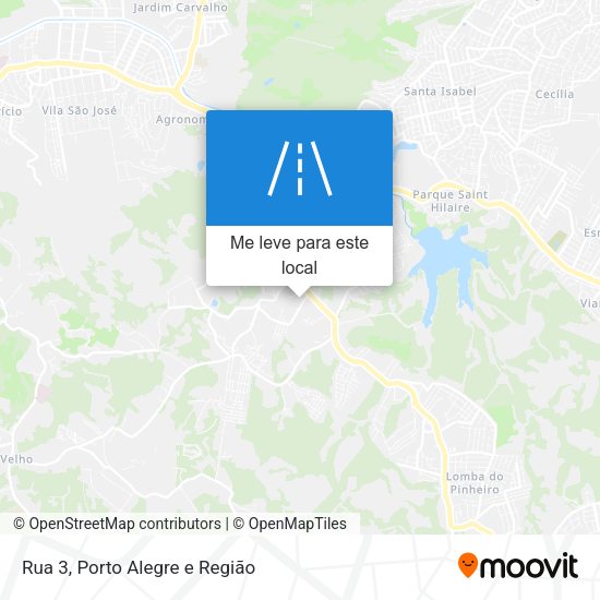 Rua 3 mapa