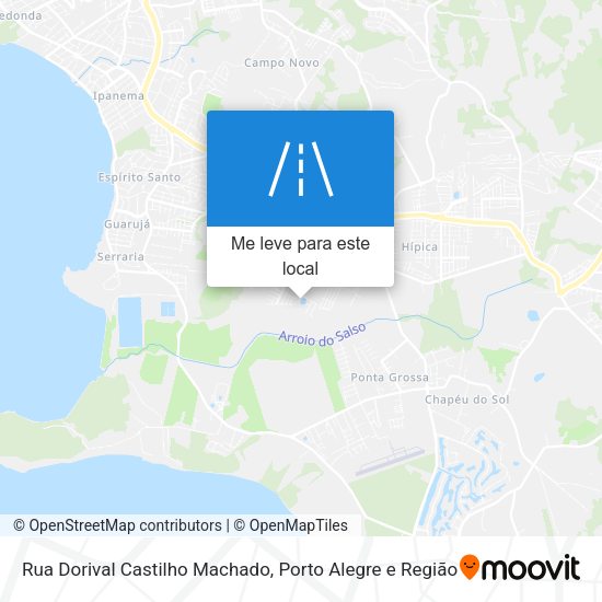 Rua Dorival Castilho Machado mapa