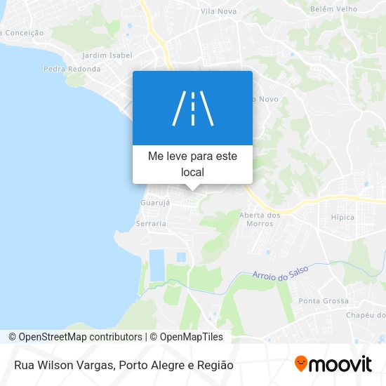 Rua Wilson Vargas mapa