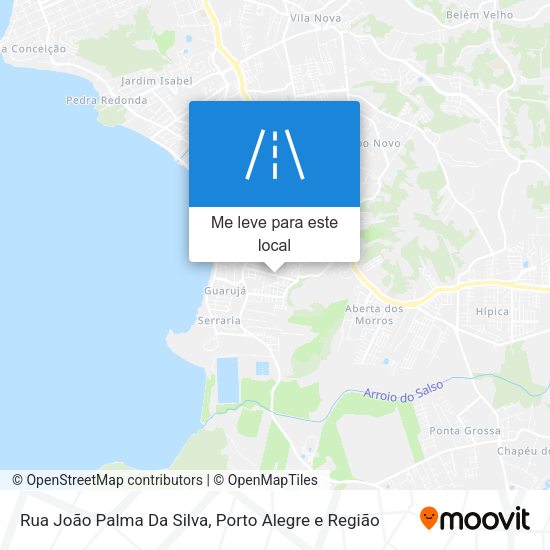 Rua João Palma Da Silva mapa