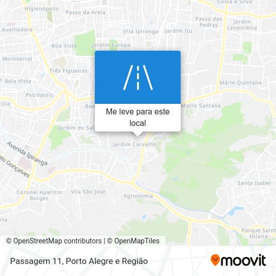 Passagem 11 mapa