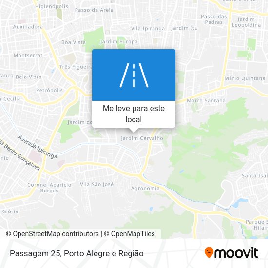 Passagem 25 mapa