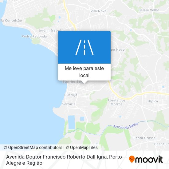 Avenida Doutor Francisco Roberto Dall Igna mapa