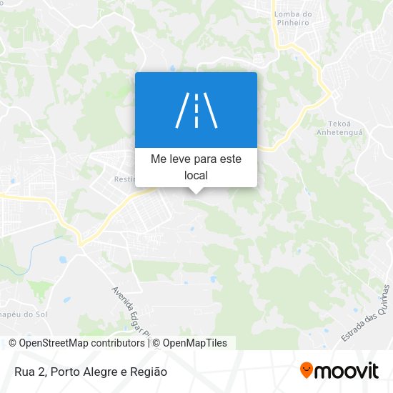 Rua 2 mapa