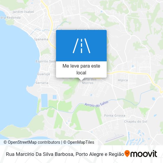 Rua Marcírio Da Silva Barbosa mapa