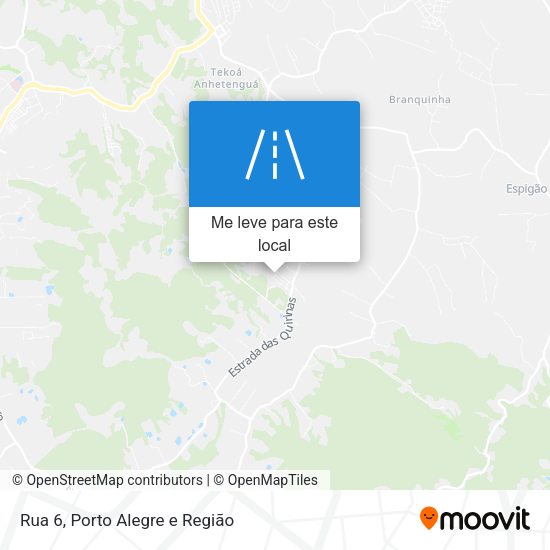 Rua 6 mapa