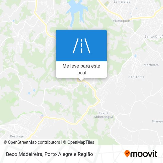 Beco Madeireira mapa