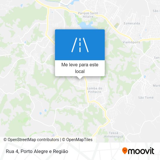 Rua 4 mapa