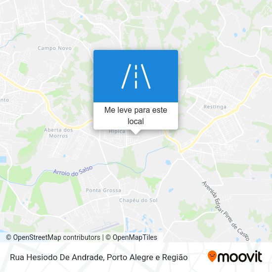 Rua Hesiodo De Andrade mapa