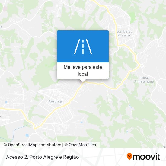 Acesso 2 mapa