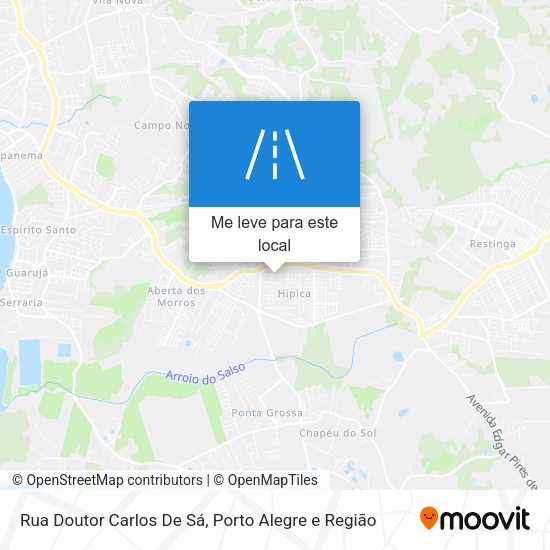 Rua Doutor Carlos De Sá mapa