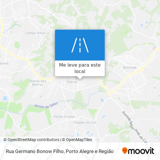 Rua Germano Bonow Filho mapa