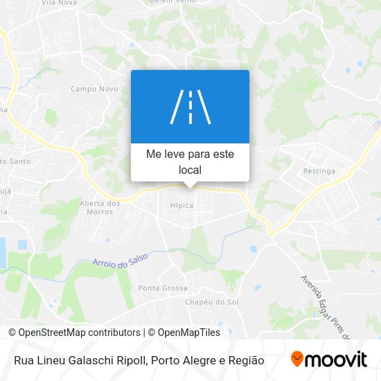 Rua Lineu Galaschi Ripoll mapa