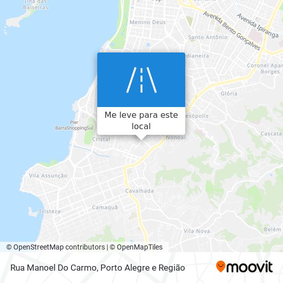 Rua Manoel Do Carmo mapa