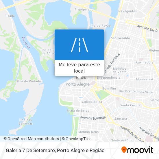 Galeria 7 De Setembro mapa