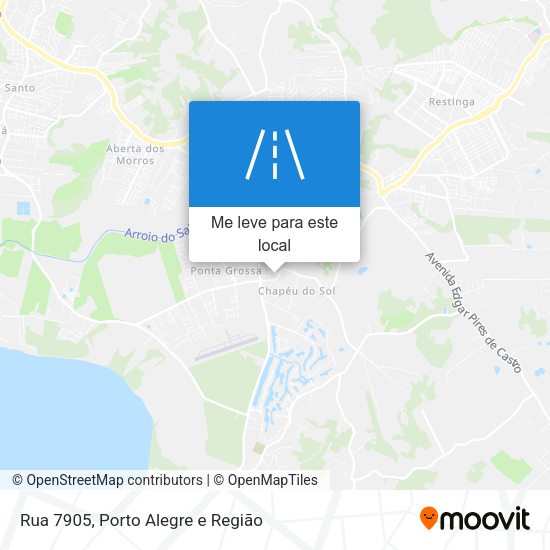 Rua 7905 mapa