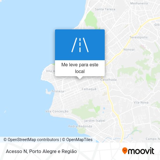 Acesso N mapa