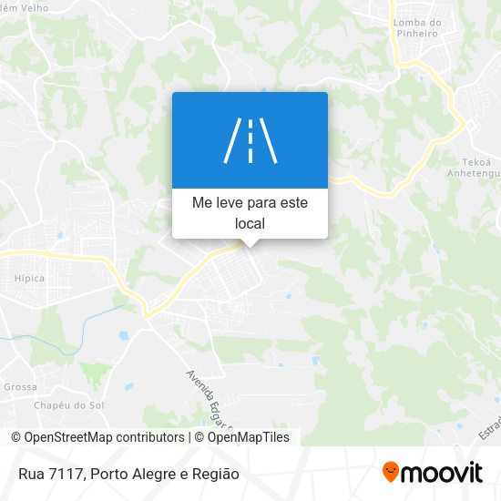 Rua 7117 mapa