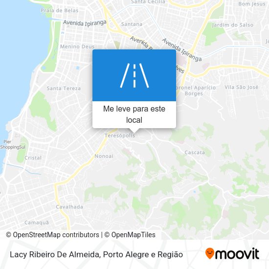 Lacy Ribeiro De Almeida mapa