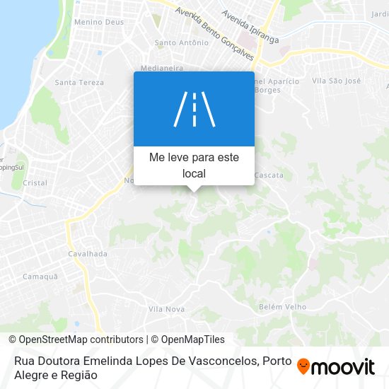 Rua Doutora Emelinda Lopes De Vasconcelos mapa