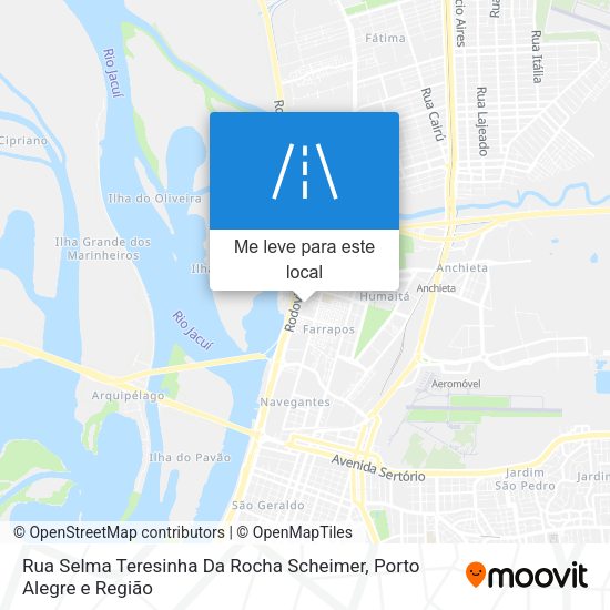 Rua Selma Teresinha Da Rocha Scheimer mapa