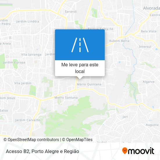 Acesso B2 mapa