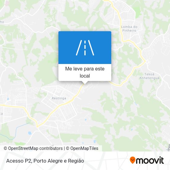 Acesso P2 mapa