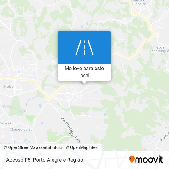Acesso F5 mapa
