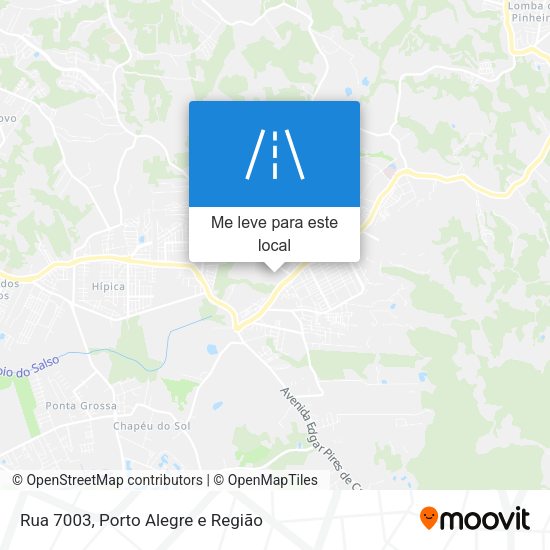Rua 7003 mapa